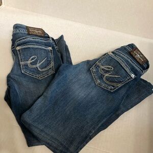 2 pairs express jeans size 0R